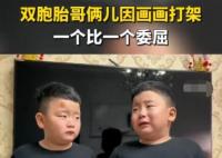 雙胞胎萌娃打架道歉成相聲現(xiàn)場 述和互相道歉的環(huán)節(jié)太搞笑了