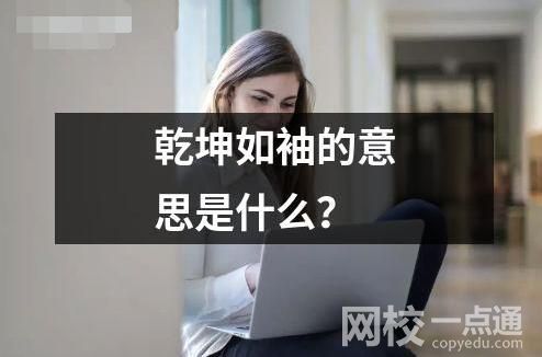 乾坤如袖的意思是什么？
