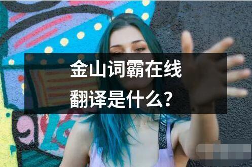 金山詞霸在線翻譯是什么？