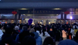 兵馬俑游客羽絨服的毛都擠出來(lái)了 為什么這么多人？