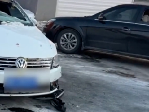 父母車禍輕微傷 女子跪謝愛車護主 實在太驚險了